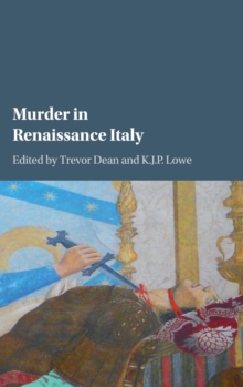 Image for Murder in Renaissance Italy