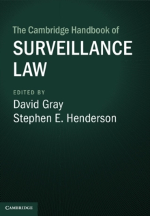 Image for The Cambridge handbook of surveillance law