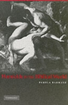Image for Homicide in the biblical world