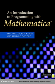 Image for An introduction to programming with Mathematica /.