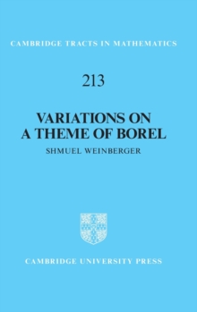 Image for Variations on a theme of Borel  : an essay on the role of the fundamental group in rigidity
