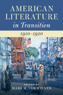 Image for American literature in transition, 1910-1920