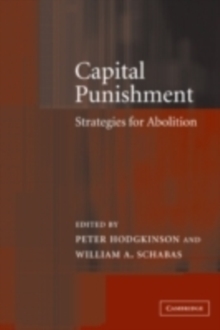 Image for Capital punishment: strategies for abolition