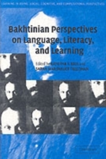 Image for Bakhtinian Perspectives on Language, Literacy, and Learning