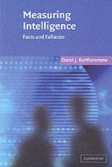 Image for Measuring intelligence: facts and fallacies