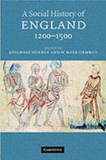 Image for A social history of England, 1200-1500