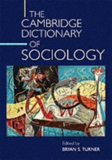 Image for The Cambridge dictionary of sociology