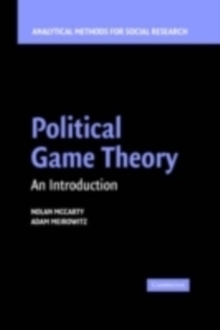 Image for Political game theory: an introduction