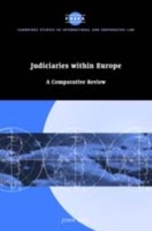 Image for Judiciaries within Europe: a comparative review