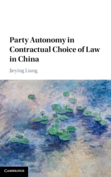 Image for Party autonomy in contractual choice of law in China
