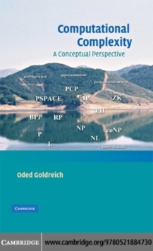 Image for Computational complexity: a conceptual perspective