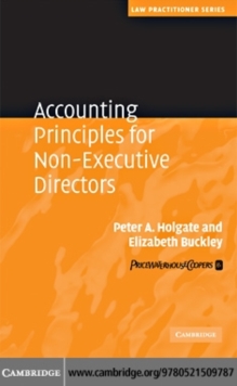 Image for Accounting principles for non-executive directors