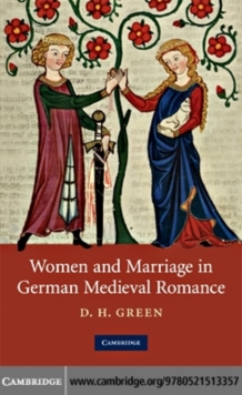 Image for Women and marriage in German medieval romance
