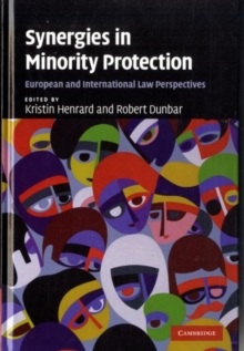 Image for Synergies in minority protection: European and International law perspectives