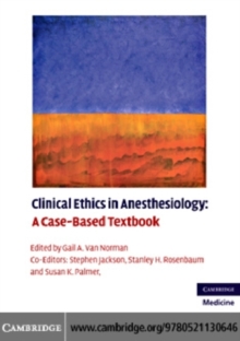 Image for Clinical ethics in anesthesiology: a case-based textbook