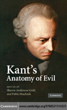 Image for Kant's anatomy of evil