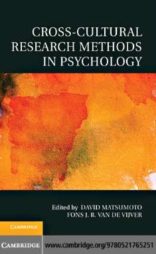 Image for Cross-cultural research methods in psychology