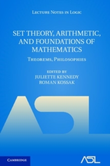 Image for Set theory, arithmetic, and foundations of mathematics: theorems, philosophies