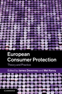 Image for European consumer protection: theory and practice