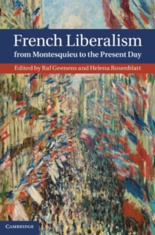 Image for French liberalism from Montesquieu to the present day