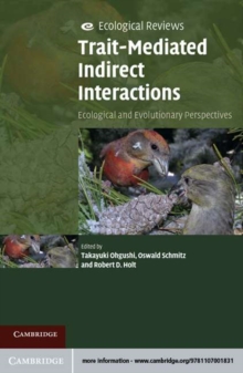 Image for Trait-mediated indirect interactions: ecological and evolutionary perspectives