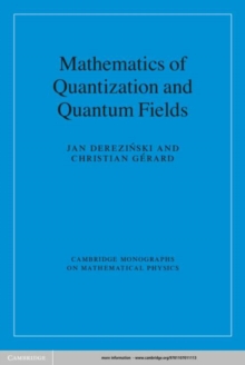 Image for Mathematics of quantization and quantum fields