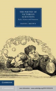 Image for The poetry of Victorian scientists: style, science and nonsense