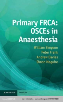 Image for Primary FRCA: OSCEs in anaesthesia