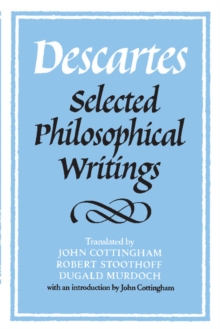 Image for Descartes: Selected Philosophical Writings