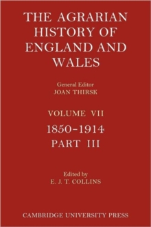 Image for The Agrarian History of England and Wales - Volume 7, Part 3