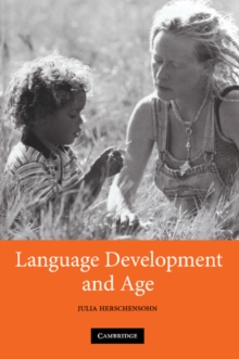 Image for Language development and age