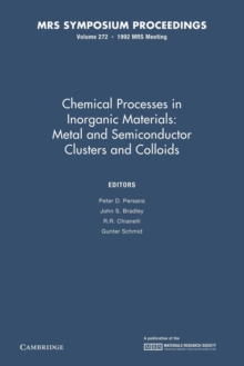 Image for Chemical Processes in Inorganic Materials: Volume 272