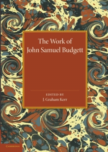Work of John Samuel Budgett