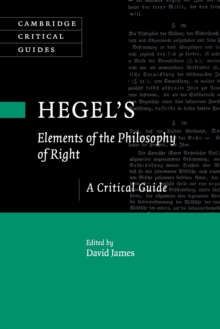 Hegel's Elements of the Philosophy of Right