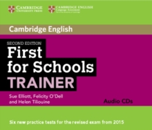 Image for First for schools: Trainer audio CDs