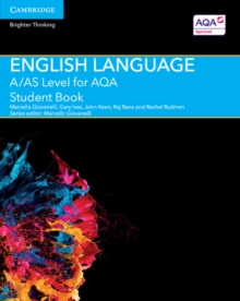 Image for A/AS Level English Language for AQA Student Book