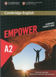Image for Cambridge English empowerElementary,: Student's book