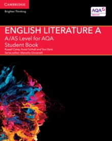 Image for A/AS level English literature A for AQA: Student book