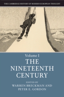Image for The Cambridge history of modern European thoughtVolume 1,: The nineteenth century