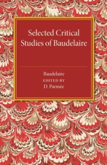 Image for Selected Critical Studies of Baudelaire