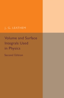 Image for Volume and Surface Integrals Used in Physics