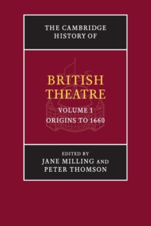 Cambridge History of British Theatre