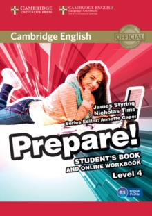 Image for Cambridge English Prepare! Level 4 Student's Book and Online Workbook