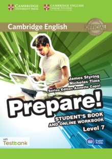Image for Cambridge English prepare!Level 7,: Student's book and online workbook with testbank