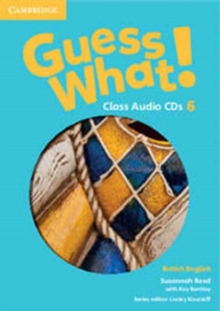 Image for Guess What! Level 6 Class Audio CDs (3) British English