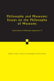 Image for Philosophy and Museums: Volume 79