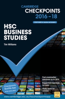Image for Cambridge Checkpoints HSC Business Studies 2016-18