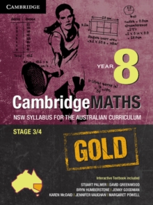 Image for Cambridge Mathematics GOLD NSW Syllabus for the Australian Curriculum Year 8 Pack (Textbook and Interactive Textbook)