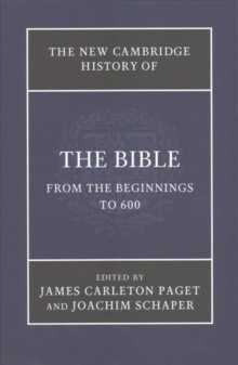 Image for The New Cambridge History of the Bible 4 Volume Set