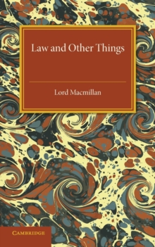 Image for Law and Other Things